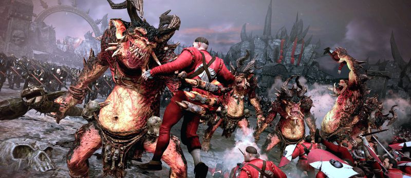 В первую очередь, Total War Warhammer - это бесконечные сражения.