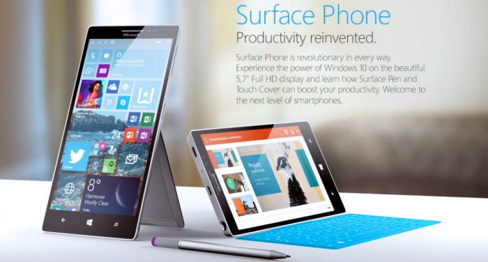 Surface Phone от Microsoft