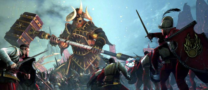 Total War Warhammer воины хаоса скриншот