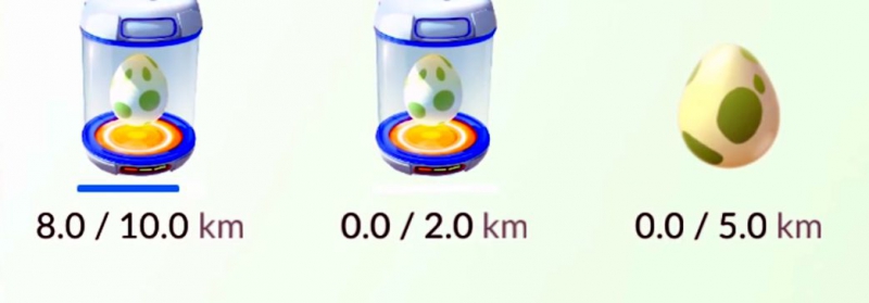 Pokemon GO яйца