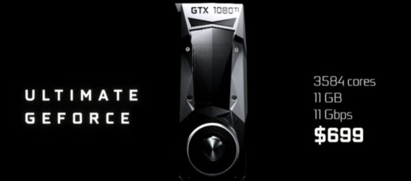 GEFORCE GTX 1080 TI цена