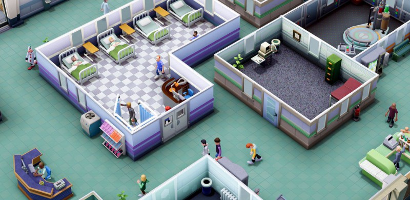 Two Point Hospital скриншот